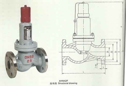 AHN42F平行式安全回流閥，永一液化氣安全閥廣東廣州批發(fā)